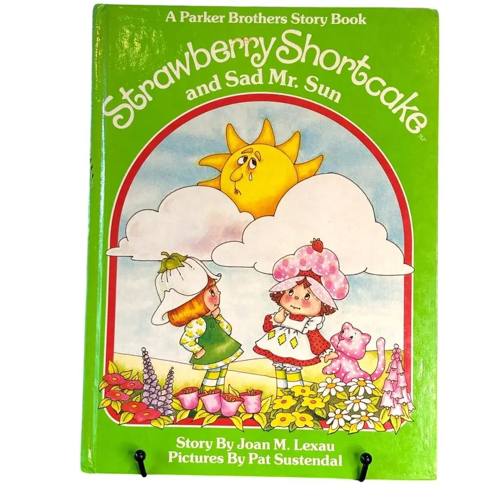 Vintage 1983 First Ed. Strawberry Shortcake, Sad Mr. Sun, Hardcover